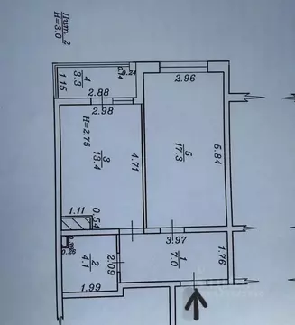 1-к кв. Краснодарский край, Анапа Анапское ш., 24к3 (45.0 м)