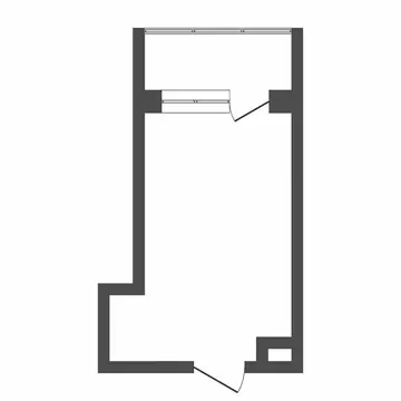 1-комнатная квартира: Тюмень, Олимпийская улица, 32 (15.3 м)