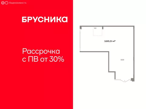 Помещение свободного назначения (120.5 м)