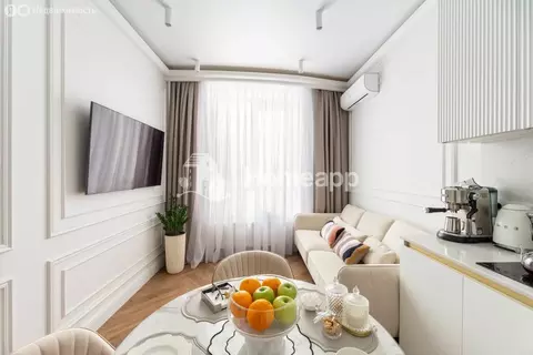 1-комнатная квартира: Москва, улица Лобачевского, 120к1 (43.1 м)