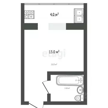 Студия Ставропольский край, Пятигорск Украинская ул. (20.0 м)