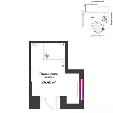 Торговая площадь в Тюменская область, Тюмень ул. Мельникайте, 42к1 (24 ...
