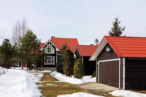 Коттедж в Ленинградская область, Приозерский район, Петровское с/пос, ...