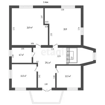 Дом в станица Анапская, Николаевская улица (344.4 м)