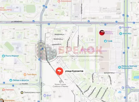 Участок в Ростовская область, Ростов-на-Дону ул. Курсантов (3.5 сот.)