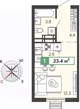 Студия Пензенская область, Пензенский район, Засечный сельсовет, с. ...