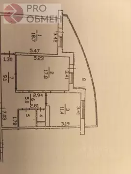 2-к кв. Московская область, Королев ул. Ленина, 25а (66.0 м)