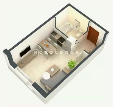 Студия Рязанская область, Рязань район Строитель тер., ул. Качевская, ...