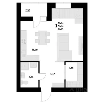 2-к кв. Белгородская область, Белгородский район, с. Стрелецкое ул. ...