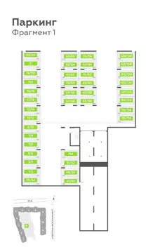 Гараж в Санкт-Петербург пос. Шушары, Олл Ин 3.0 жилой комплекс (13 м)