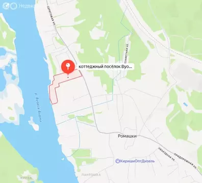 Участок в посёлок Ромашки, КП Вуокса холидэй парк (50 м)