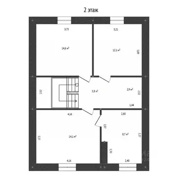 Дом в Башкортостан, Уфа городской округ, с. Нагаево, 25-й кв-л  (131 ...