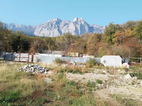 Участок в Крым, Ялта муниципальный округ, Кореиз пгт ш. Кореизское ...