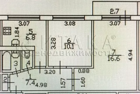 Комната Санкт-Петербург Белградская ул., 34К1 (16.6 м)