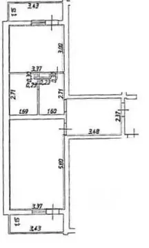 1-к кв. Краснодарский край, Краснодар ул. Димитрова, 3/2 (46.6 м)