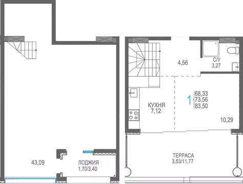 Студия Крым, Сакский район, Лесновское с/пос, с. Прибрежное Розовое ...