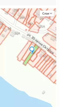 Участок в Ростовская область, Ростов-на-Дону ул. 30-летия Октября, 44 ...