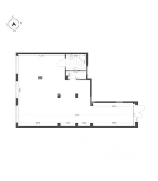 Торговая площадь в Москва наб. Марка Шагала, 11к1 (111 м)