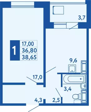 1-к кв. Башкортостан, Уфа Дема жилрайон, Новая Дема жилой комплекс ...