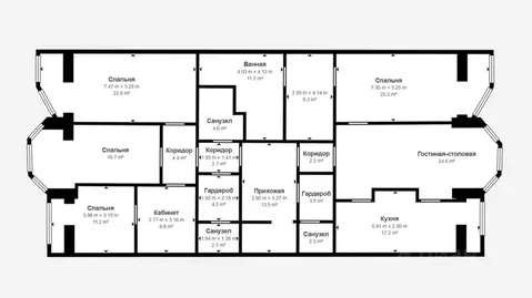 5-к кв. Москва просп. Вернадского, 92 (185.3 м)