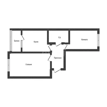 2-комнатная квартира: Краснодар, улица Западный Обход, 42к7 (47.7 м)