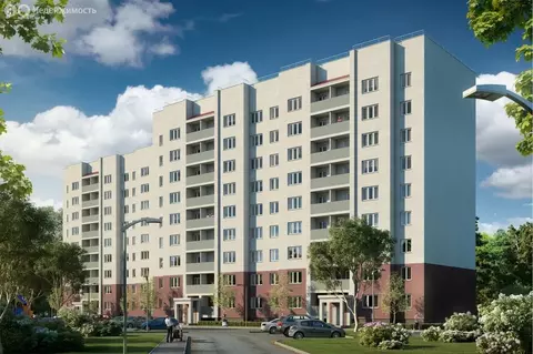 1-комнатная квартира: Ярославль, проспект Фрунзе, 33 (38.7 м)