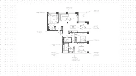 4-к кв. Москва ул. МЖД Киевское 5-й километр, 5с32 (125.0 м)