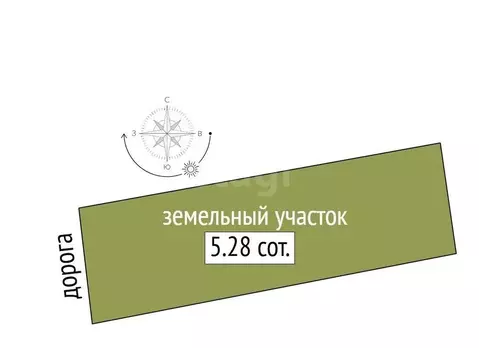 Участок в Бердск, садовое товарищество Бытовик (5.28 м)