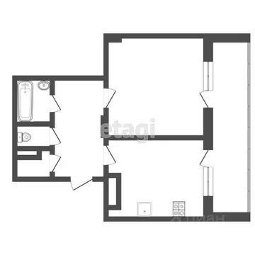 1-к кв. Тюменская область, Тюмень ул. Суходольская, 16 (49.3 м)