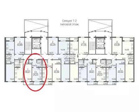 Квартира-студия: Магнитогорск, проспект Ленина, 114 (25.22 м)