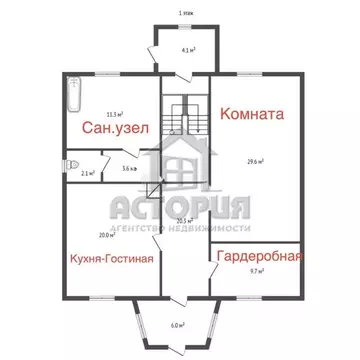 Дом в Красноярский край, Красноярск городской округ, д. Бугачево ул. ...