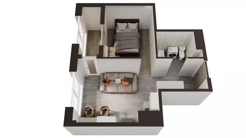 1-к кв. Сахалинская область, Анивский городской округ, с. Новотроицкое ...