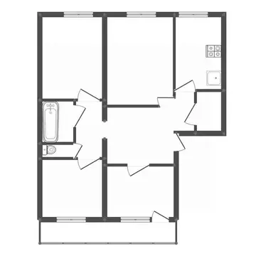 4-к кв. Амурская область, Свободный ул. Мухина, 74 (76.3 м)