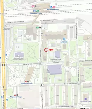 Помещение свободного назначения в Москва ул. 2-я Марьиной рощи, 20 (22 ...