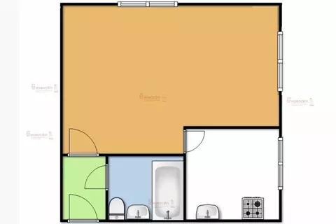 1-комнатная квартира: Екатеринбург, переулок Чаадаева, 5 (31.6 м)