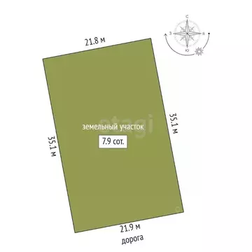 Участок в Ямало-Ненецкий АО, Новый Уренгой Заозерный мкр, ул. ...