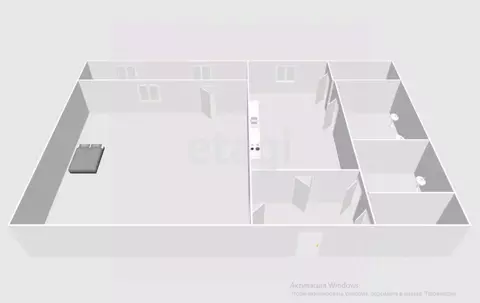 1-к кв. Сахалинская область, Тымовское пгт ул. Новая, 10 (36.1 м)