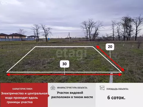 Участок в Мирное, СНТ Мир (6 м)
