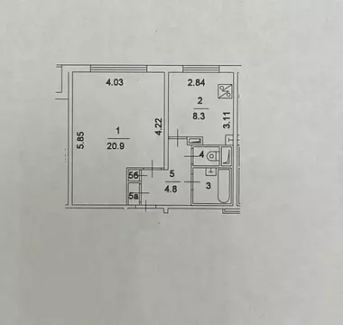 1-к кв. Москва ул. Декабристов, 10К2 (39.0 м)