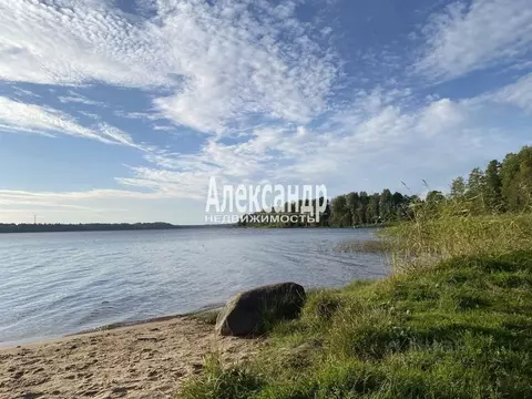 Участок в Ленинградская область, Приозерский район, Красноозерное ...