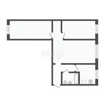 3-к кв. Мордовия, Саранск Гожувская ул., 6 (64.0 м)