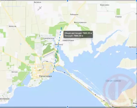 Участок в Крым, Сакский район, с. Суворовское  (6.0 сот.)