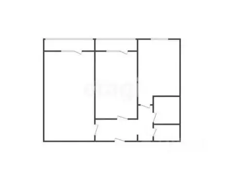 2-к кв. Курская область, Курск ул. Энгельса, 115/4 (73.5 м)