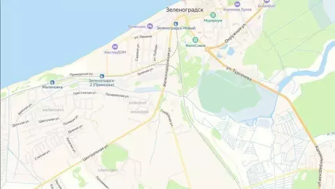 Участок в Калининградская область, Зеленоградск ул. Витебская (8.0 ...