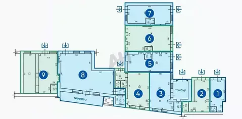 Помещение свободного назначения в Москва Долгоруковская ул., 27С1 (30 ...