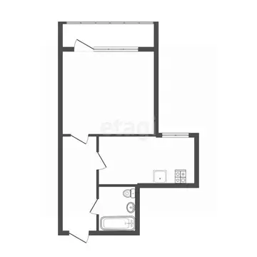 1-к кв. Воронежская область, Воронеж бул. Олимпийский, 6 (36.3 м)