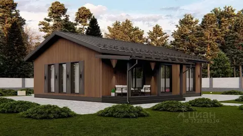 Дом в Ленинградская область, Выборгский район, Полянское с/пос, пос. ...