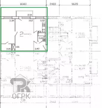 2-комнатная квартира: Видное, Советская улица, 10 (45.7 м)