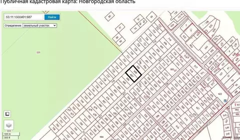 Участок в Новгородская область, Новгородский район, Савинское с/пос, ...
