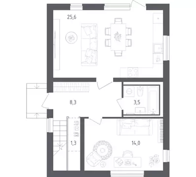 Дом в Московская область, Пушкинский городской округ, с. Семеновское  ...